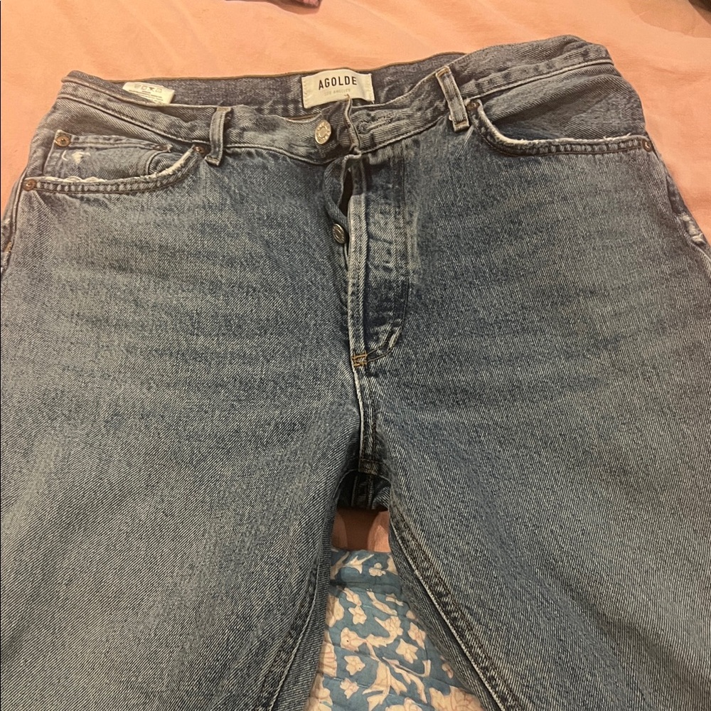 Agolde High Rise Women Jeans - Blue